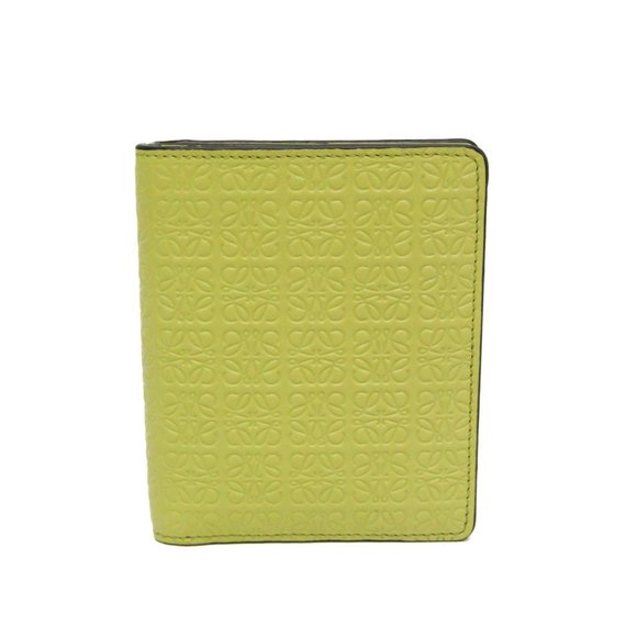 LOEWE Yellow Leather Wallet - Picture 1 of 10